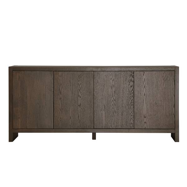 Hovedbilde Mood skjenk fire skapdører (røkt eik 180x40x80)
