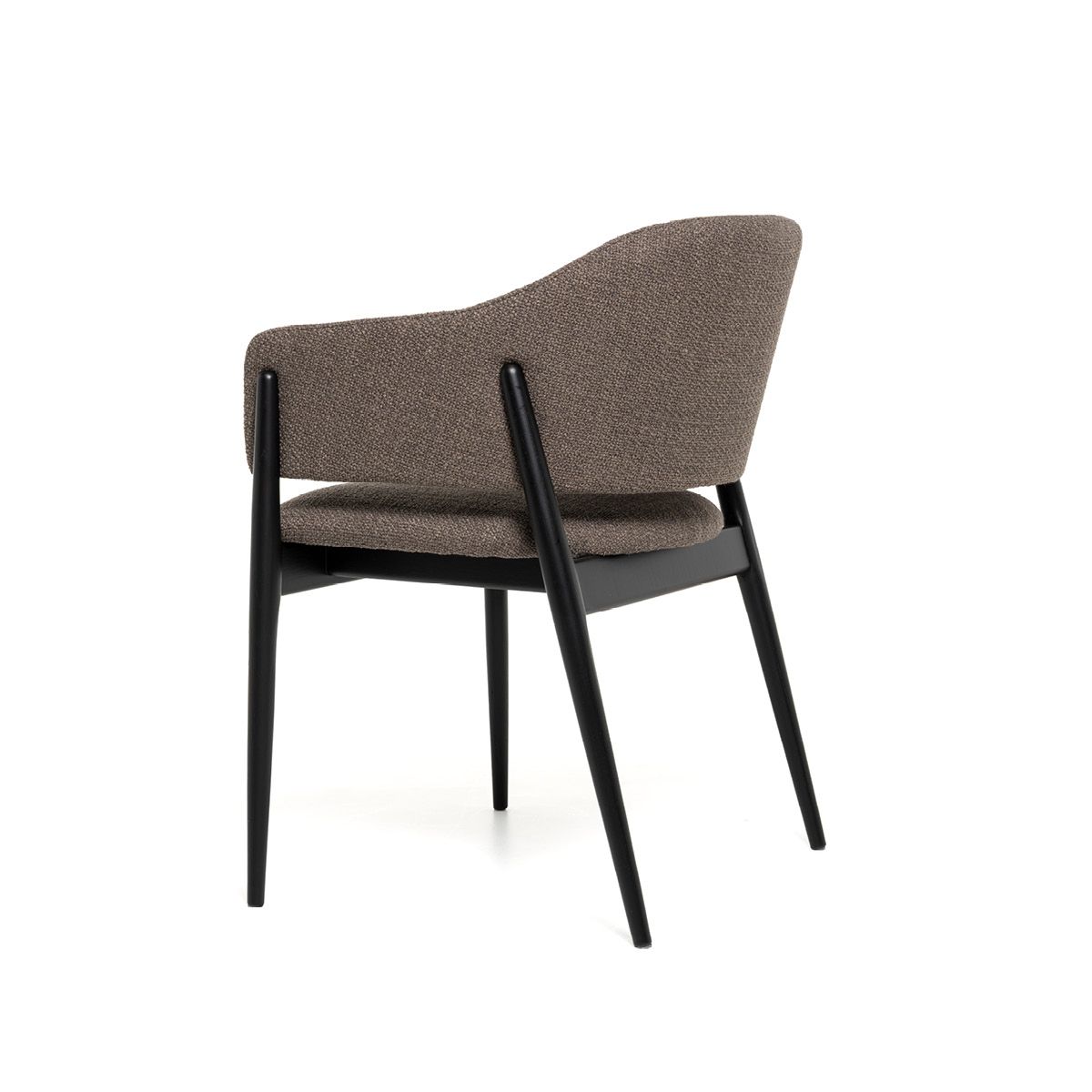 Linde spisestol (Fab brun) sort eik ben