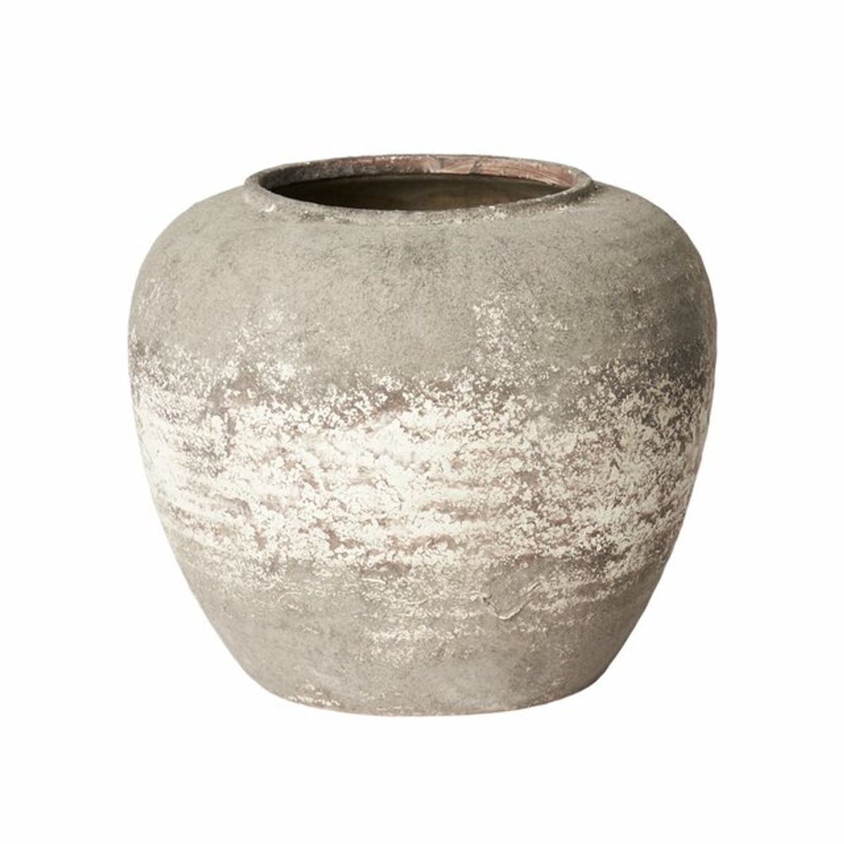 Lino potte terracotta (29x25 grå