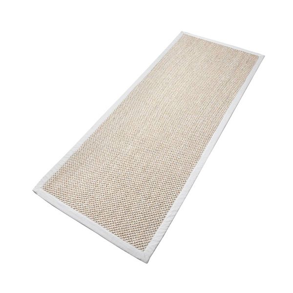 Hovedbilde Sisal teppe (90x200 - Natur/beige kant)