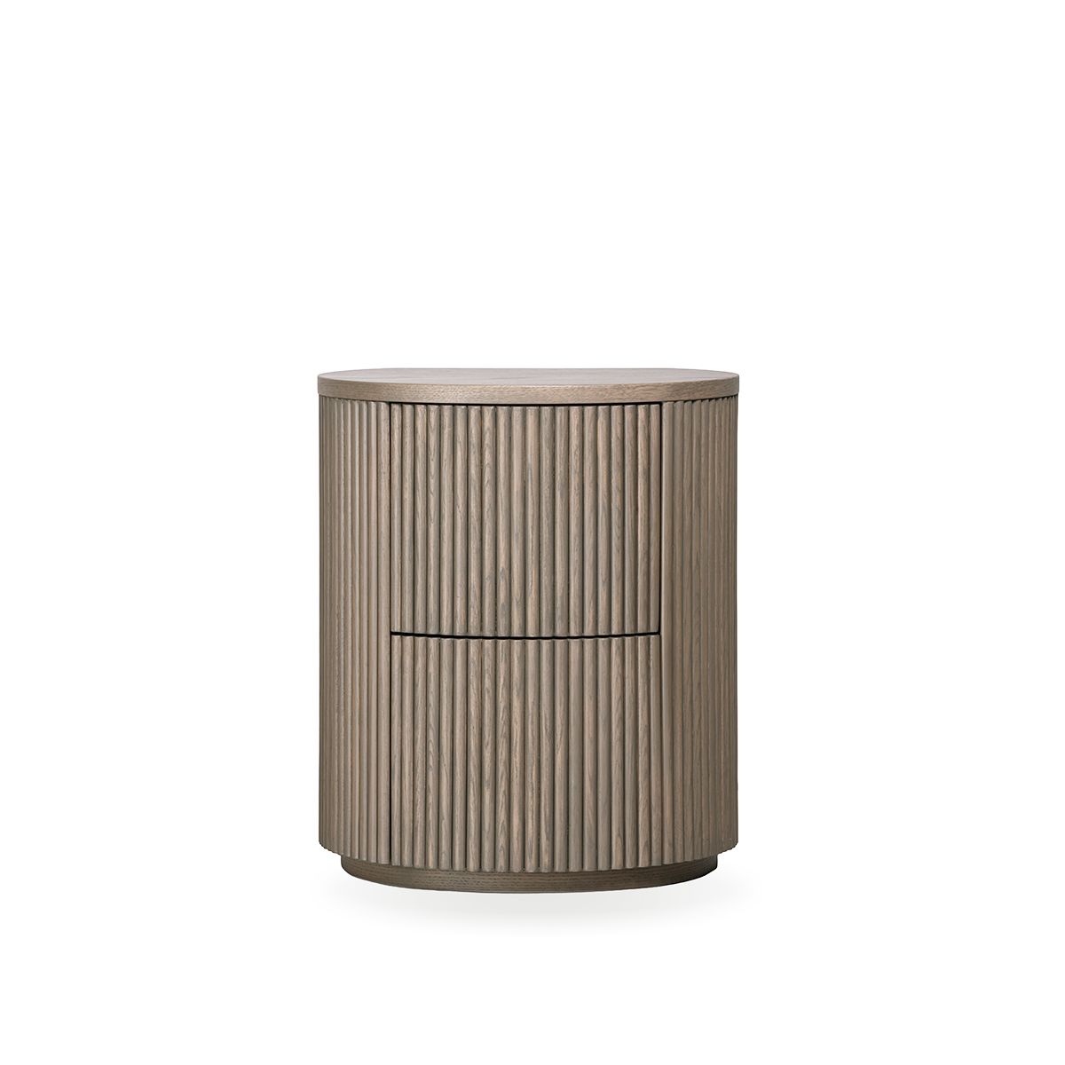 Noor nattbord/sidebord gråoljet
