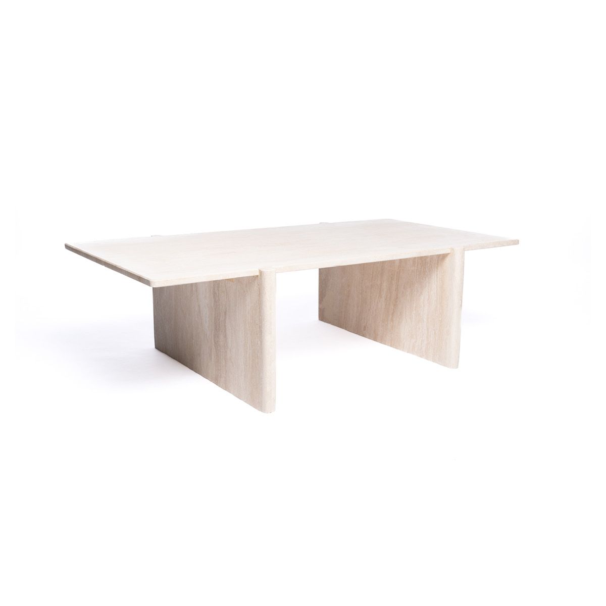 Bottega sofabord Travertine (beige 120x65x36)