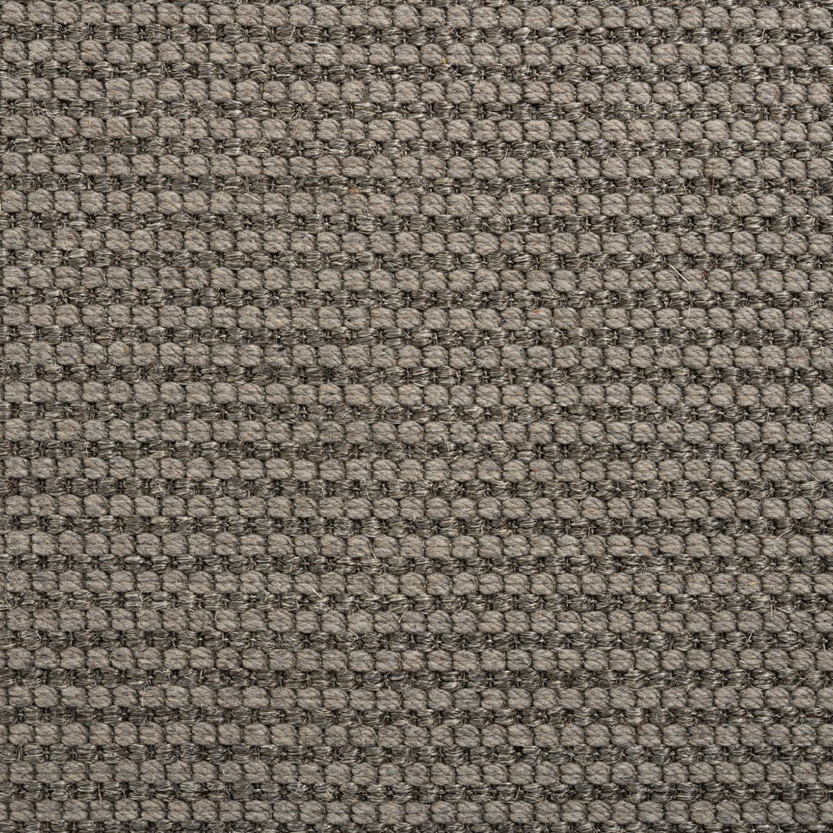 Ull/sisal teppe Chunky (250x350- gråbrun/brun kant)