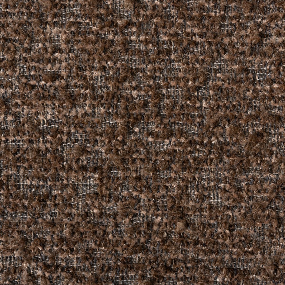 Malmø barstol heltre røkt eik (stoff Nova brun melert)