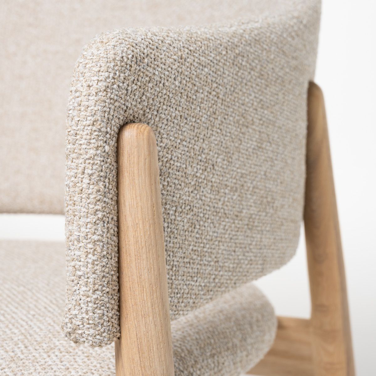 Linde spisestol (Sunset beige melert lys eik ben