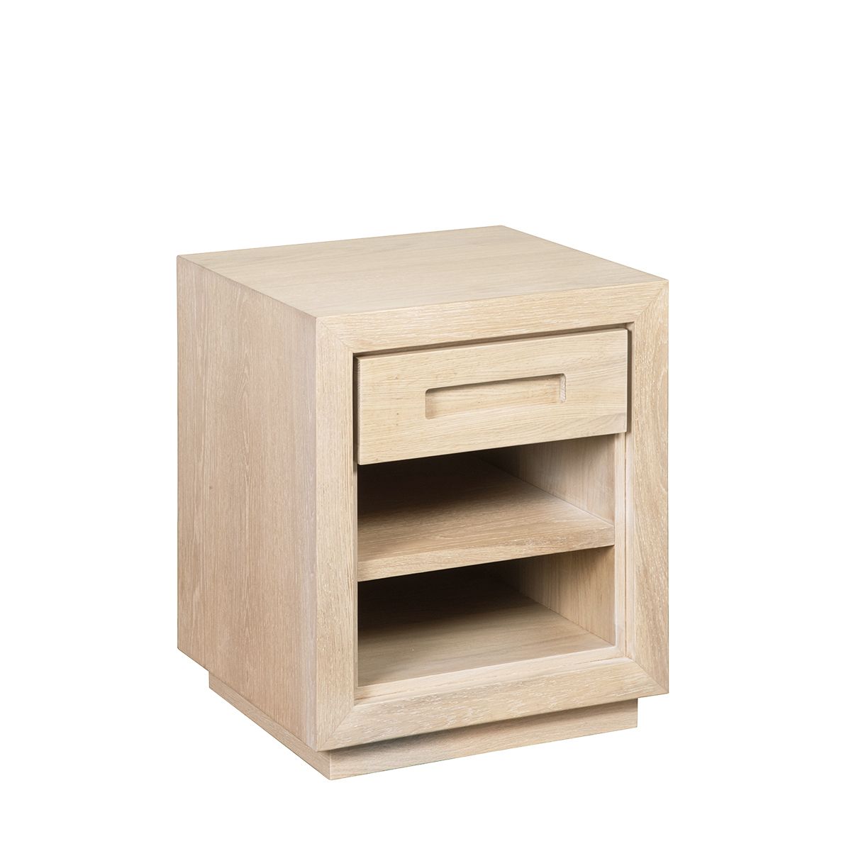 Geilo nattbord (Hvitvasket - 50x45x60)