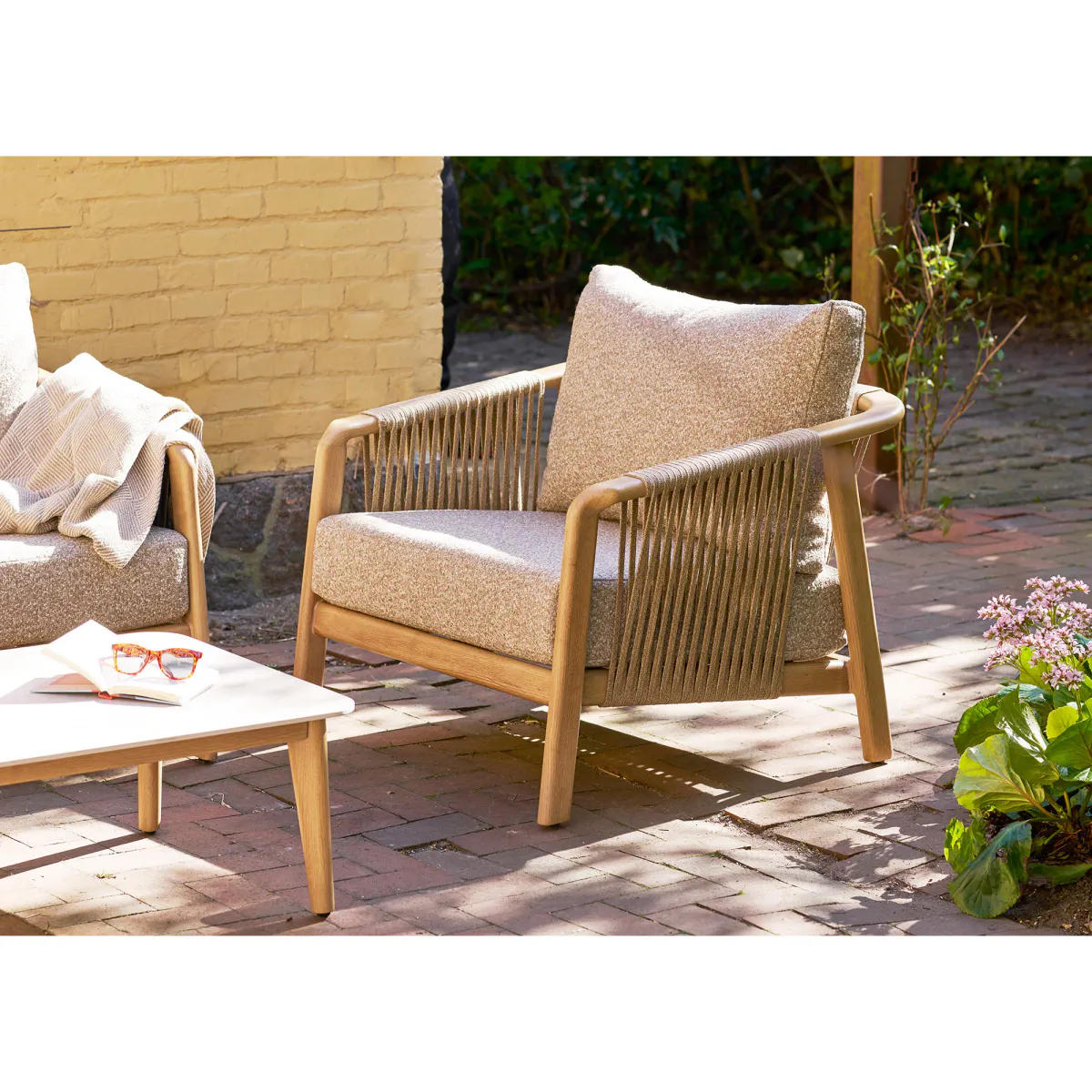 Fargo sofagruppe (aluminium) taupe