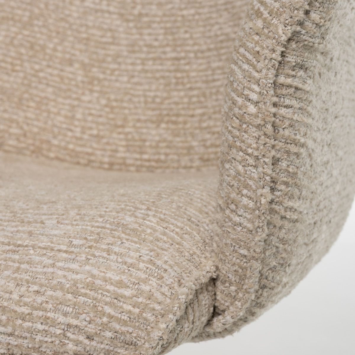 Marco spisestol med sving og vipp (Eyelash beige)