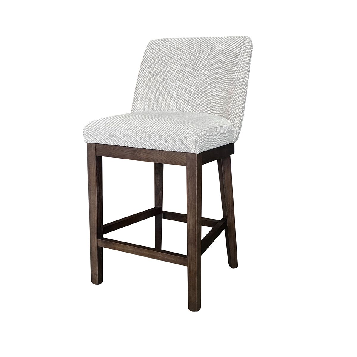 Hedda barstol (Silent lys sand) røkt eik ramme og ben