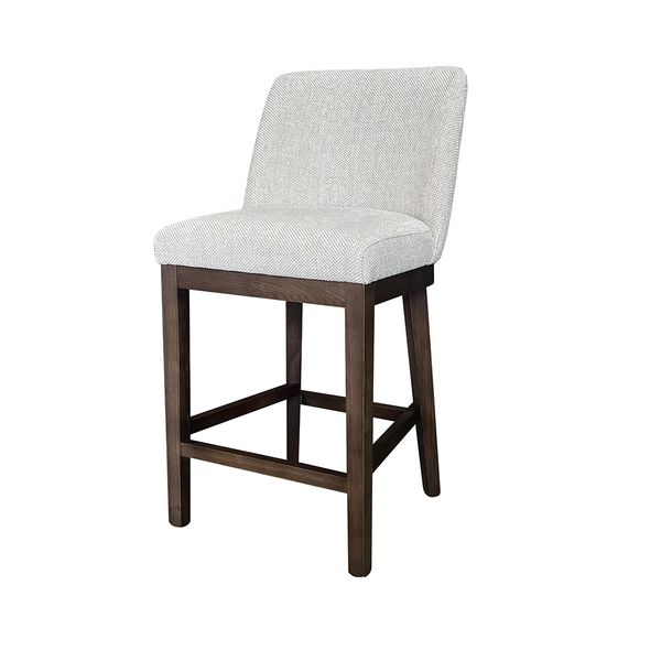 Hovedbilde Hedda barstol (Silent lys sand) røkt eik ramme og ben