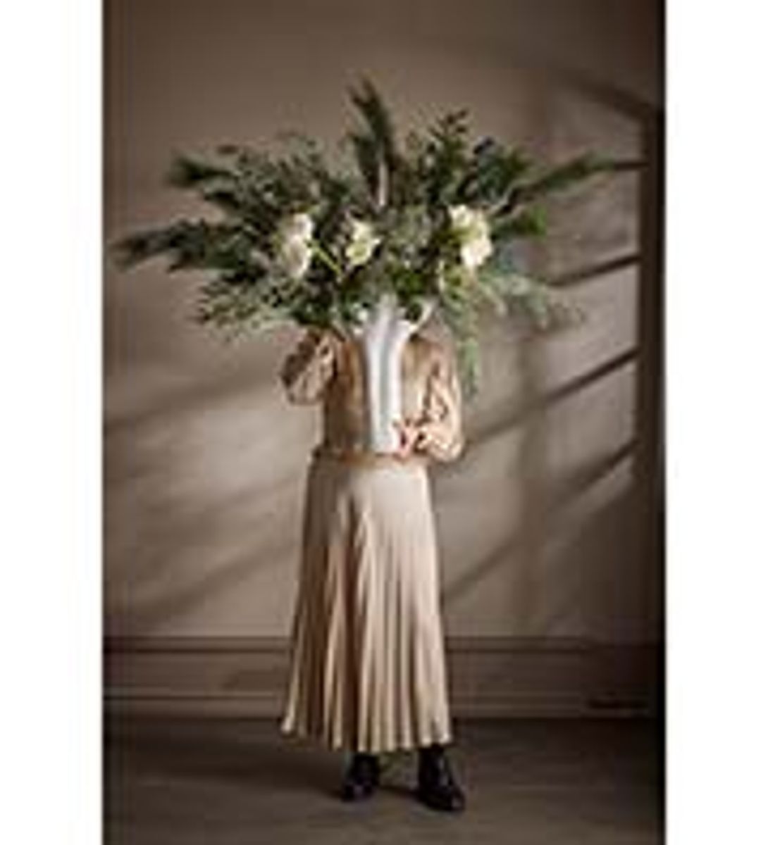Amaryllis (hvit 60 cm)