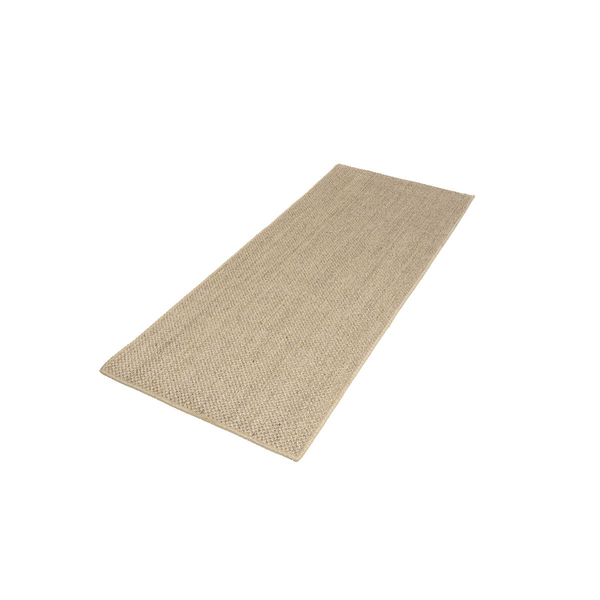 Sisal teppe (100x300 - Sand/nestet trådkant)