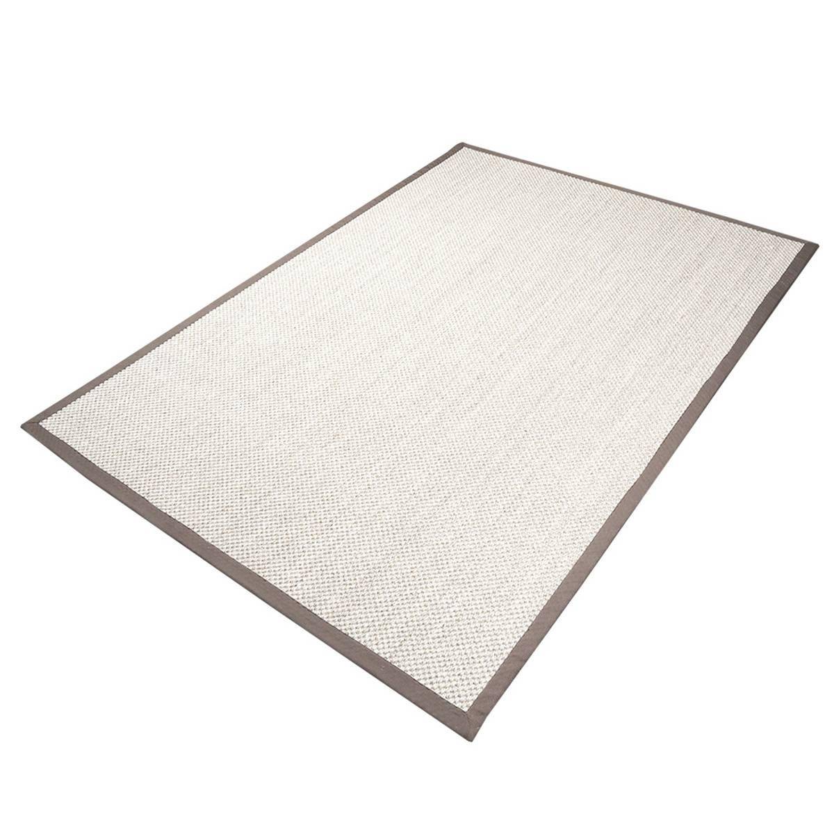 Forhåndsbestill - Sisal matte (60x90 - Sand/brun kant)